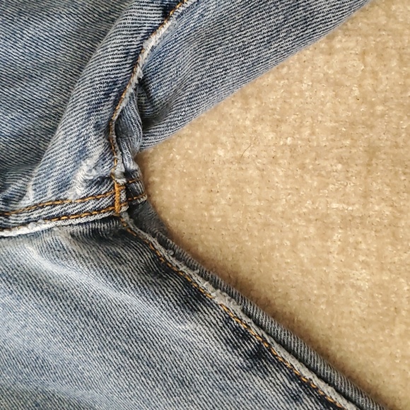 Levis 501  blue highrise button fly  jeans size 30 - Picture 13 of 16